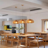 Load image into Gallery viewer, Farmhouse Chandelier Wooden Pumpkin Lamp Rustic Small Pendant Light