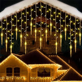 Load image into Gallery viewer, Fairy Curtain light Christmas Fairy Hanging Icicle Lamps