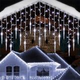 Load image into Gallery viewer, Fairy Curtain light Christmas Fairy Hanging Icicle Lamps