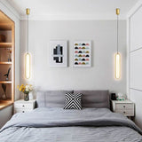 Load image into Gallery viewer, Oval Pendant Light Contemporary Style Metal Single Light Hanging Lamp