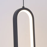 Load image into Gallery viewer, Oval Pendant Light Contemporary Style Metal Single Light Hanging Lamp