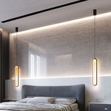 Load image into Gallery viewer, Oval Pendant Light Contemporary Style Metal Single Light Hanging Lamp