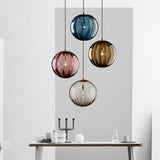 Load image into Gallery viewer, Clear Glass Ball Pendant Lamp Hanging Lamp