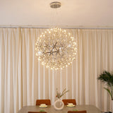 Load image into Gallery viewer, Stainless Steel LED Firework Raimond Pendant Light