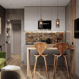 Load image into Gallery viewer, Modern Style 1 Light Globe Glass Pendant Light