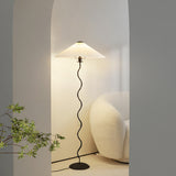 Load image into Gallery viewer, Nordic Pleated Umbrella Floor Lamp Led lights