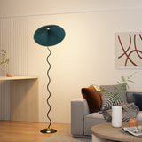 Load image into Gallery viewer, Nordic Pleated Umbrella Floor Lamp Led lights