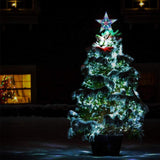 Load image into Gallery viewer, Christmas Tree Toppers Flash LED Star Decoration Light
