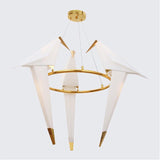 Load image into Gallery viewer, Nordic Creative Paper Cranes Ceiling Light Origami Bird Pendant Lamps