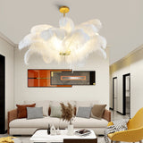 Load image into Gallery viewer, Modern Feather Home Chandelier Nordic Craft Pendant Lighting