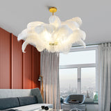 Load image into Gallery viewer, Modern Feather Home Chandelier Nordic Craft Pendant Lighting