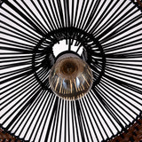 Load image into Gallery viewer, Minimalism Rattan Ceiling Light Fixture Woven Pendant Lampshade