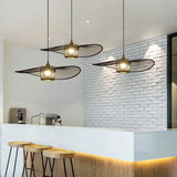 Load image into Gallery viewer, Black/Log Bamboo Pendant Light Natural Wicker Light Fixture