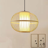 Load image into Gallery viewer, Minimalist Handcrafted Bamboo Pendant Lighting