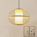 Load image into Gallery viewer, Minimalist Handcrafted Bamboo Pendant Lighting
