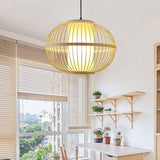 Load image into Gallery viewer, Minimalist Handcrafted Bamboo Pendant Lighting