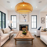 Load image into Gallery viewer, Creative Simple Modern Pastoral Living Room Pendant Lamp Bamboo Weaving