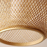 Load image into Gallery viewer, Creative Simple Modern Pastoral Living Room Pendant Lamp Bamboo Weaving