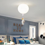 Load image into Gallery viewer, Design Astronaut Ceiling Light Nursery Light Fixture