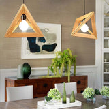 Load image into Gallery viewer, Nordic Simplicity Pendant Lamp Decoration Wooden Light fixture