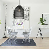 Load image into Gallery viewer, Rattan Weaving Bell Shape Pendant Lighting Fixture