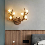 Load image into Gallery viewer, Creative Antler Wall Lamp Nordic Living Room Decorative Light