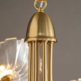 Load image into Gallery viewer, Modern Lotus Leaf Glass Living Room Chandelier
