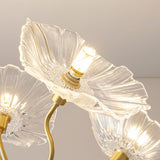 Load image into Gallery viewer, Modern Lotus Leaf Glass Living Room Chandelier