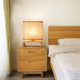 Load image into Gallery viewer, Creative Solid Wood Small Tank Table Lamp