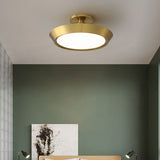 Load image into Gallery viewer, Creative Colored Metal Ring Flush Mount Ceiling Light