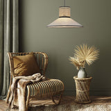 Load image into Gallery viewer, Modern Boho Fabric Lampshade
