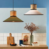 Load image into Gallery viewer, Modern Boho Fabric Lampshade