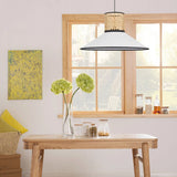 Load image into Gallery viewer, Modern Boho Fabric Lampshade