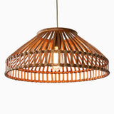 Load image into Gallery viewer, Country Retro Restaurant Chandelier Industrial Bamboo Braided Lantern