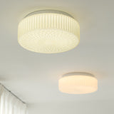Load image into Gallery viewer, Retro Nostalgia Milky White Art Glass Ceiling Light