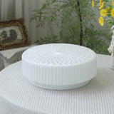 Load image into Gallery viewer, Retro Nostalgia Milky White Art Glass Ceiling Light