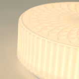 Load image into Gallery viewer, Retro Nostalgia Milky White Art Glass Ceiling Light
