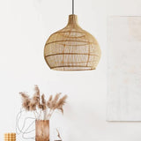 Load image into Gallery viewer, Country Rattan Woven Pendant Light For Dinning Room