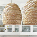 Load image into Gallery viewer, Rattan Pendant Lampshade Wicker Woven Hanging Light